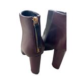 CAbi Bisset Leather Boots Black/Plum Size 10 NWOB Photo 8