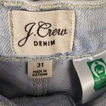 J.Crew Womens Misty Surf Wash Slim Wide Leg Jeans 31 Photo 2