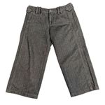 Armani Exchange Y2K Cotton Twill Cropped Pants Gray Size 2 Photo 9