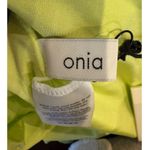 ONIA Bathing Suit Women Small Yellow Citron Neon Michelle One Piece Swimsuit NWT Photo 6