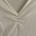 Michael Stars ✨ Long Sleeve Ruched Neckline The Original Sz OZ Tee✨ Photo 4