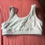 Alo Yoga  Cream Ribbed Sports Bra XL Photo 4