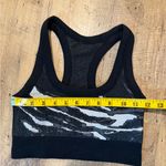 Free People FP Movement Go To Sports Bra Black Printed Photo 4