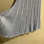 Rebecca Taylor  purple shimmer ribbed knit circle midi skirt SAMPLE S Photo 3