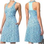 Mondetta Performance Gear MPG Blue Space Dye Dress Shelf Bra Athletic Pockets Photo 1