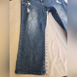 !it Amanda High Rise Slim Ankle Blue Jeans Distressed Flare Jeans Size 22 Photo 6