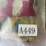 New with defects Alemais Hattie One Shoulder Silk Blend Patchwork Midi Dress 6 Photo 15