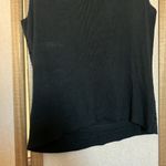 Ann Taylor FINAL MARKDOWN  Midnight Black Silk Top medium Photo 6