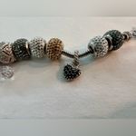 Judith Ripka  Fully Completed Charm Bracelet Natural Stones Sterling Silver Photo 6