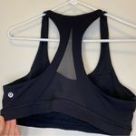Lululemon Invigorate Mesh Cutout Racerback Sports Bra Luxtreme in Black Sz 12 Photo 7