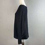 Ralph Lauren  Womens Boat Neck Ribbed Knit Sweater Plus Size 3X Black Shimmer Photo 3