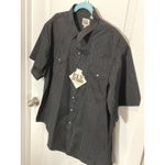 NWT Ely Cattleman Black Western Shirt Cowboy Pearl Snap Size 18 1/2 XXL Photo 1