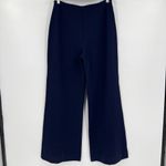 CK Bradley Jaguar Navy Blue Pull On Wide‎ Leg Flare Ponte Pants Women’s Size XL Photo 5