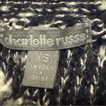 Charlotte Russe Women's Black and White Patterned Sweater Sz XS Photo 4