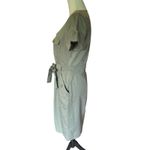 Talbots  Women's Short Sleeve Dress Size 6 Light Green Photo 3