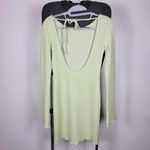 Elodie Light Green Long Sleeve Dress Photo 1