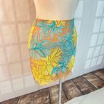 Nasty Gal x For Love & Lemons Wild Flower Embroidered Skirt ($188) size XS Blue Photo 2