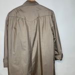 Vintage 80s Taupe Trench Coat ? Rain Jacket Sz 16 Large XL Tan Photo 9