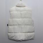 Mila & Tiff Ecru Puffer Vest L Warm Quilted Sleeveless Jacket(C5) Size L Photo 2