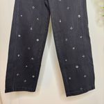 NWT Sea New York Bala Beaded Wide Leg Denim Jeans size 2 NEW Black Photo 5