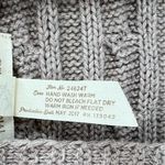 Matilda Jane  tan open front fringe long line sleeveless cardigan sweater vest XS Photo 9