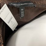 White House | Black Market  off the shoulder brown & gold top NEW Photo 7