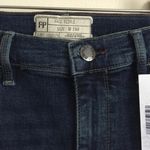 Free People Dark Wash Denim Navy Miles Away High Rise Skinny Jeans NEW Photo 5