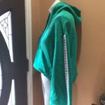 Reebok  green cropped pullover hoodie Photo 3