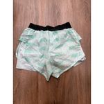 Nike Air Running Shorts Womens XS Teal White Logo Print Athletic Training Photo 2