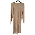 VERO MODA Yellow Ribbed Knit Long Sleeve Pullover Sweater Dress Size Small Photo 1