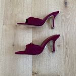 Liliana  Slip On Mule Sandals Jocelyn Size US6 Red Photo 2