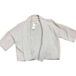 Loft Womens Sweater Size Small Gold Sparkle Beige Silver Cardigan Ann Taylor NEW Photo 1