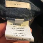 James Jeans NWOT  Blue Distressed Cut Off Jean Shorts 26 Skinny Venice Western Photo 3