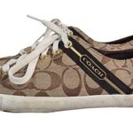 Coach Lesley Signature Sneaker Shoes Sz 8.5 Photo 0