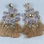 Jujlia Jewelry Chandelier Dangle Drop Pierced Earrrings Tassell Floral Boho Photo 6