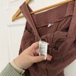 Old Navy  Chocolate Brown Tie-Waist Twill Sleeveless Jumpsuit Photo 6