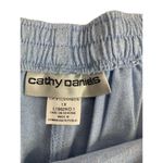 Cathy Daniels  Women's Light Blue Capris Photo 2