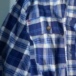Urban Outfitters blue flannel shirt Photo 4
