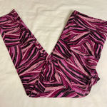 LuLaRoe 3/$15 LULA ROE Purple Magenta Geometric Print Leggings, TC Photo 0