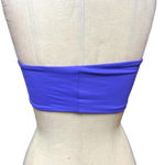 l*space L* Sensual Solid Silver Lining Bikini Top Purple Size Large Photo 7