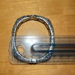 Sterling Silver Sarda Filigree Hinged Bangle Bracelet Photo 14