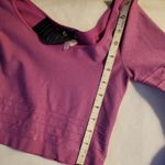 Bebe bandage lilac lavender crop top-90’s Photo 4