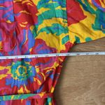 Oscar de la Renta Dress Womens Size Medium Vintage 70s NEW W TAGS Swirl Bright Photo 11