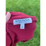 Kiyonna Plus Size 5X Soft Jersey Long Line Open Front Cardigan Made in the USA Red Photo 2