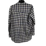 Grayson Blue Beige Plaid Cotton Long Sleeve Button Down Hero Shirt Women Size XS Photo 1