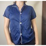 JCPenney Vintage Nylon Pajama Lounge Top Size XS Photo 1