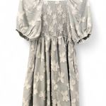 Baltic Born Womens Dress Size L Avery Sage Puffed Sleeve Cottagecore Prairie Photo 2