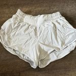 Lululemon White Hotty Hot Shorts 2.5” Photo 0