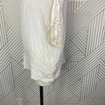 Sundance Swiss Dot Crochet Short Sleeve Top in‎ Cream Ivory Size US Small Photo 8