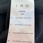 IRO Elena Women's Gray Sleeveless Crew Neck Muscle Tee Shirt Tank Top Size S Photo 4